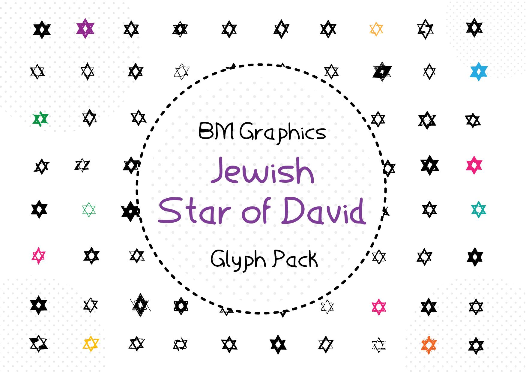BM Graphics - Jewish Star of David Font