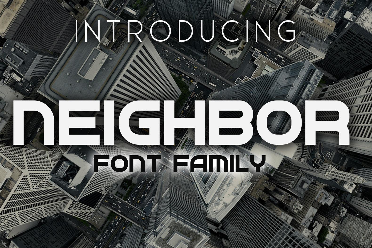 Neighbor Font