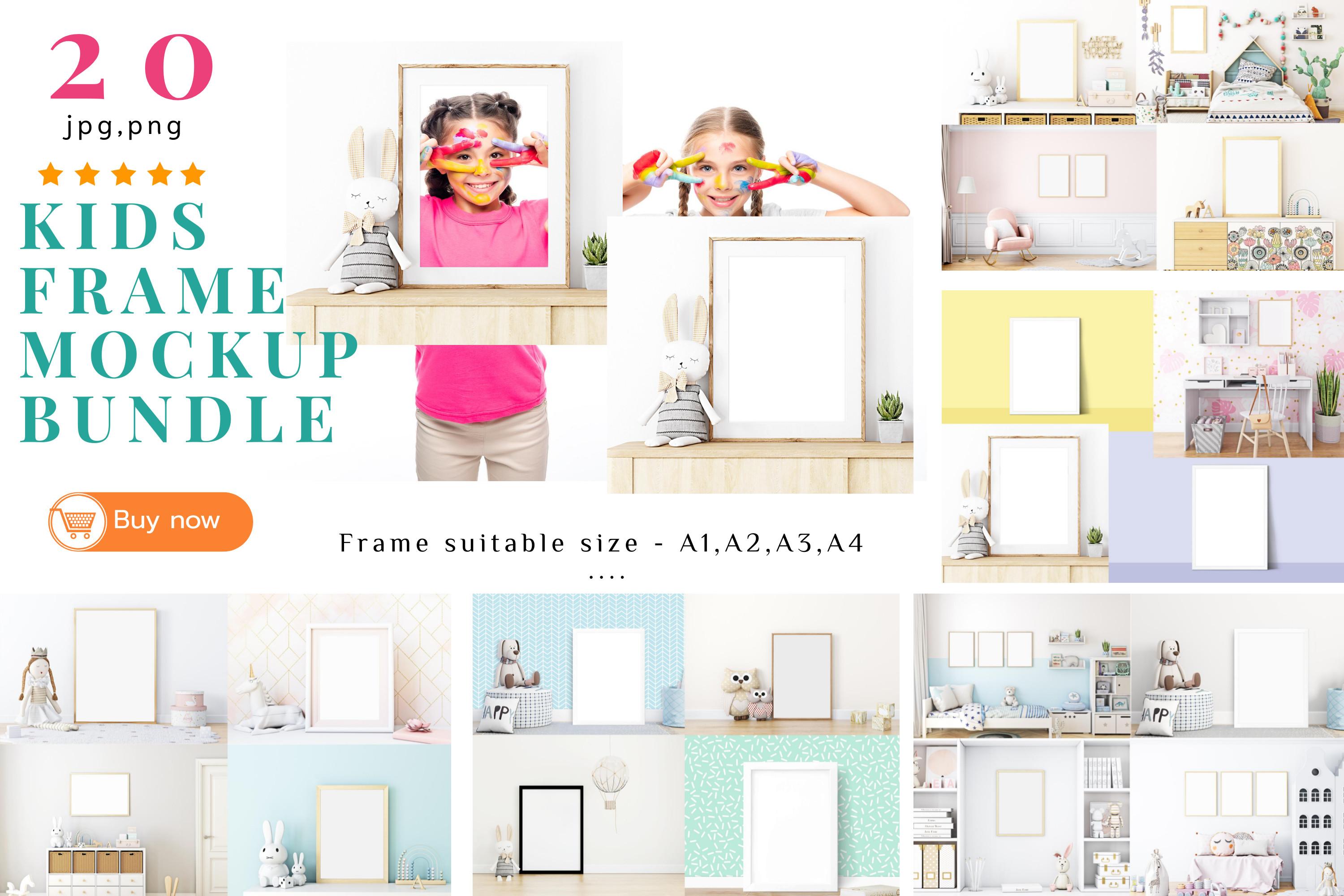 Frame Mockup Kids Bundle