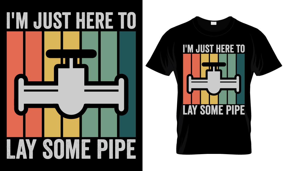 Plumber T Shirt Design Template