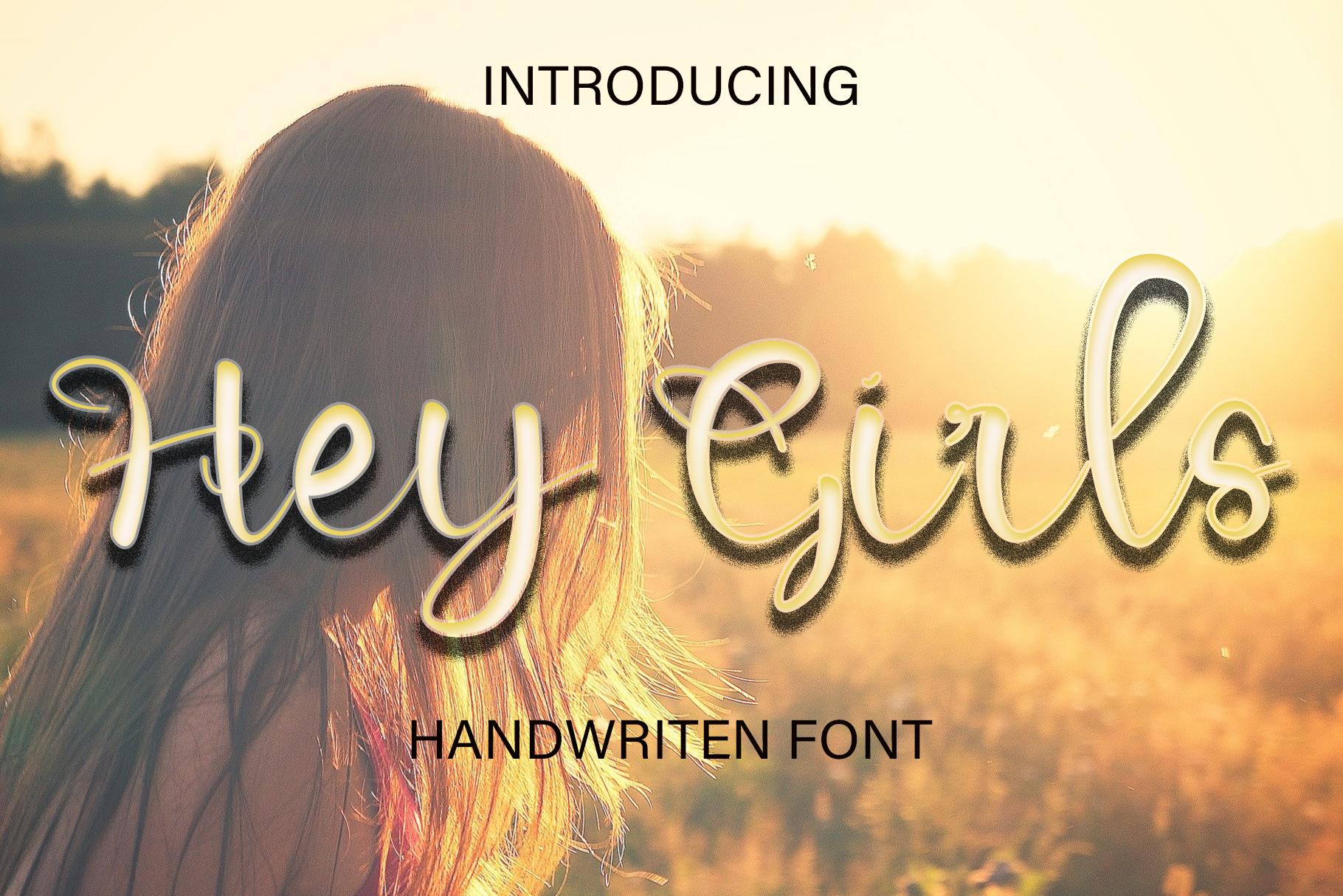 Hey Girls Font