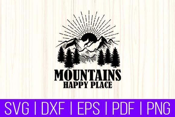 Womens Mountains Are My Happy Place