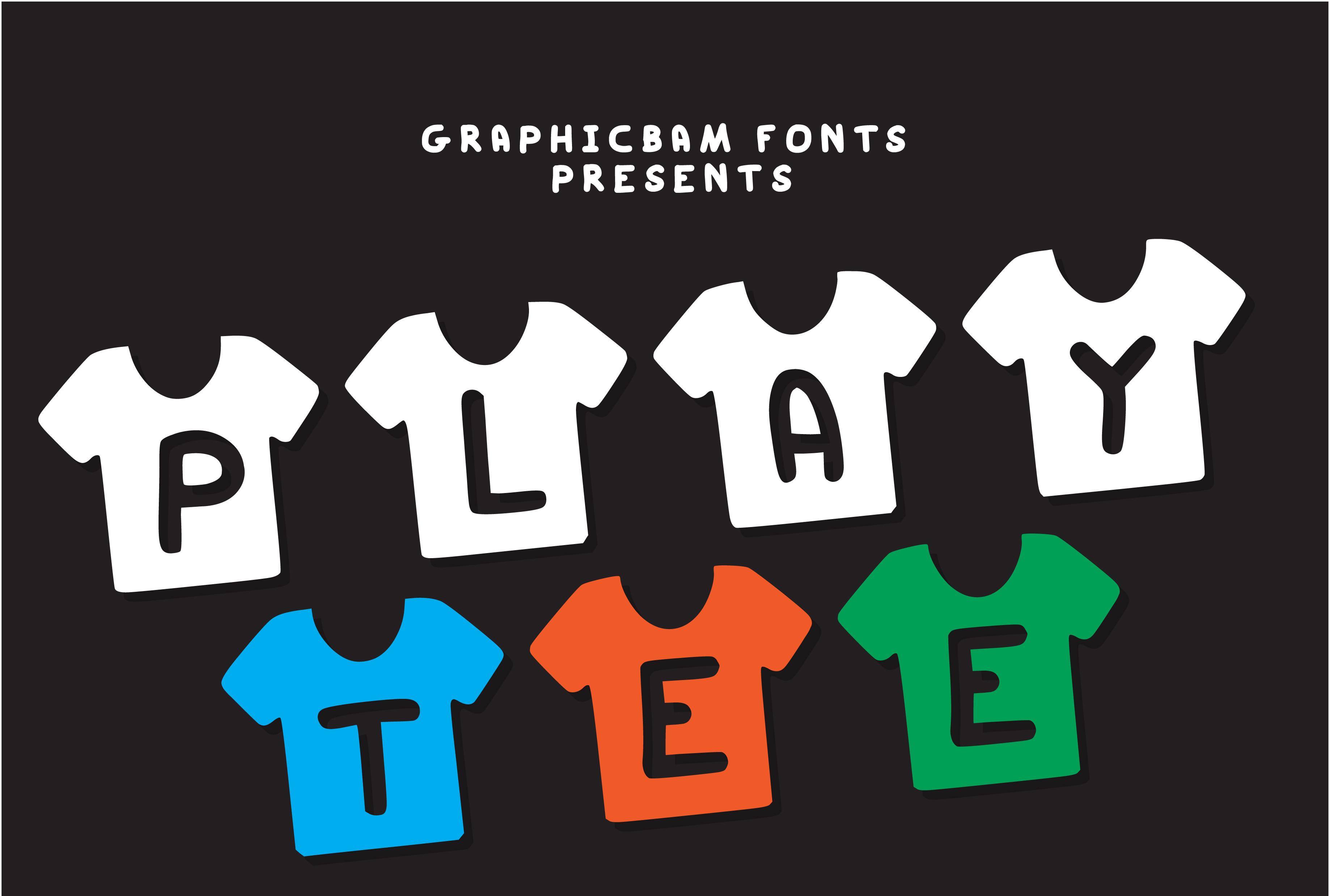 Play Tee Font