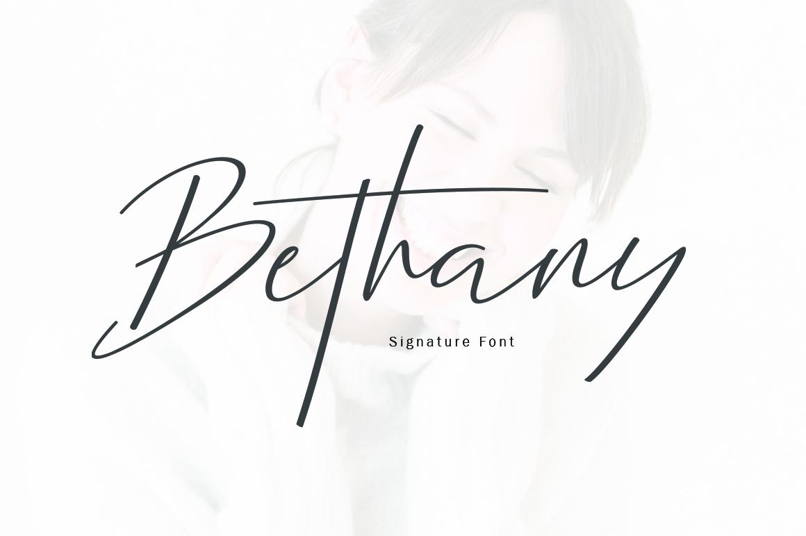 Bethany Srcipt Font