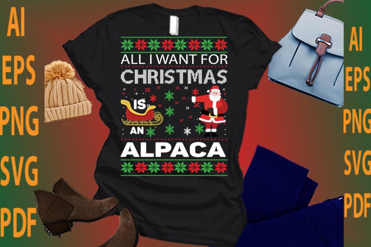 All I Want for Christmas is an Alpaca