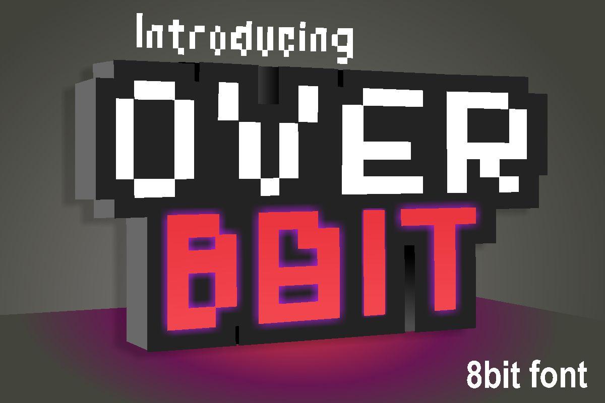 Over 8 Bit Font