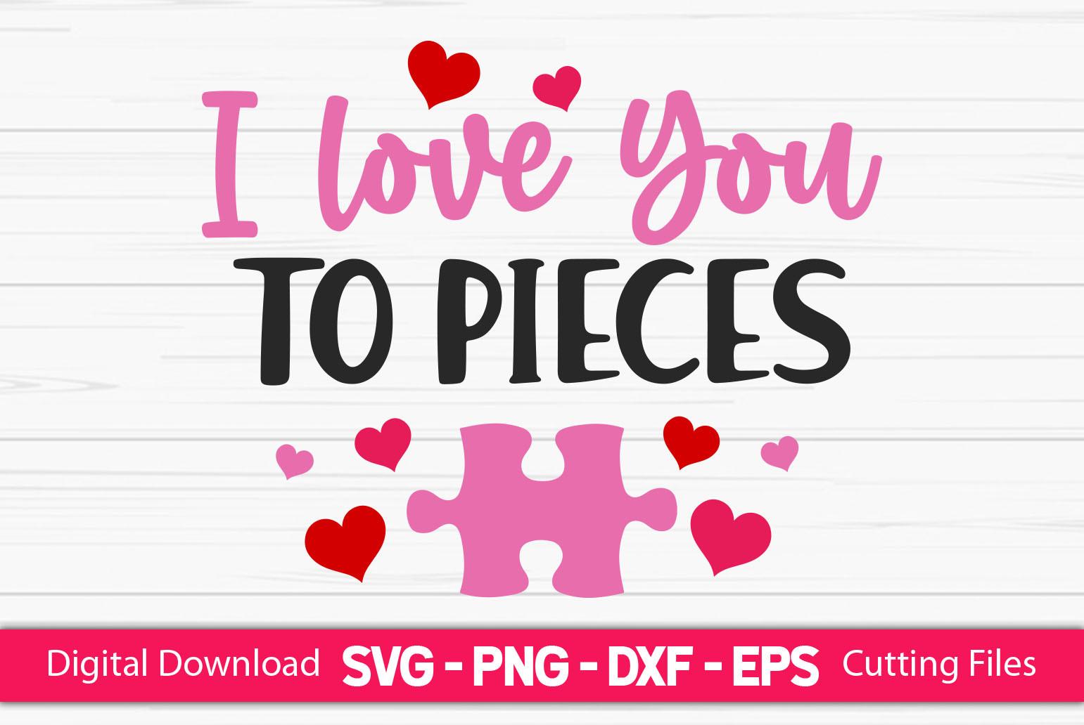 I Love You - Valentine's SVG
