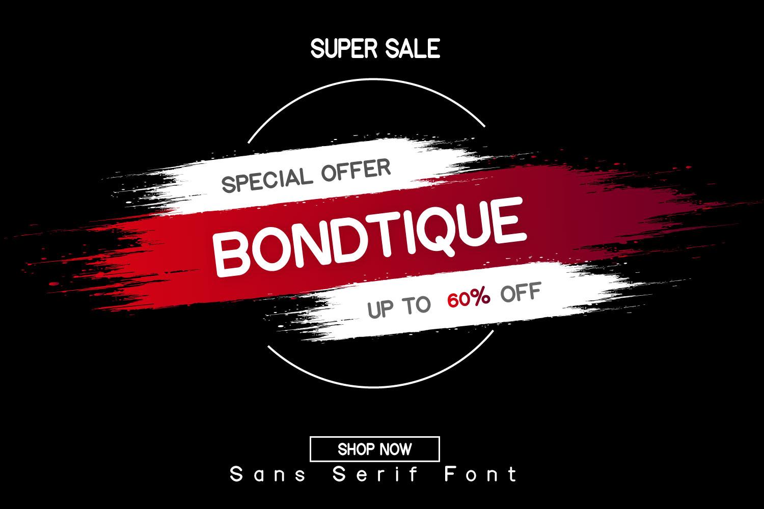 Bondtique Font