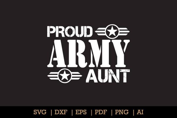 Proud Army Aunt