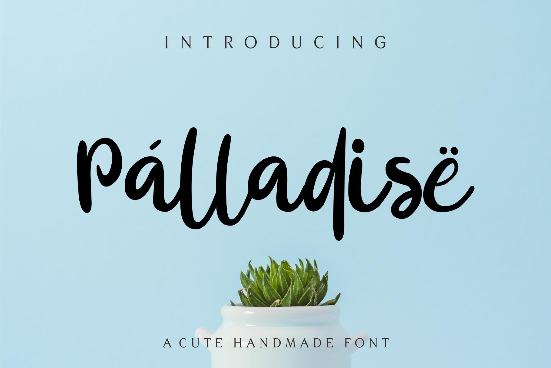 Palladise Font
