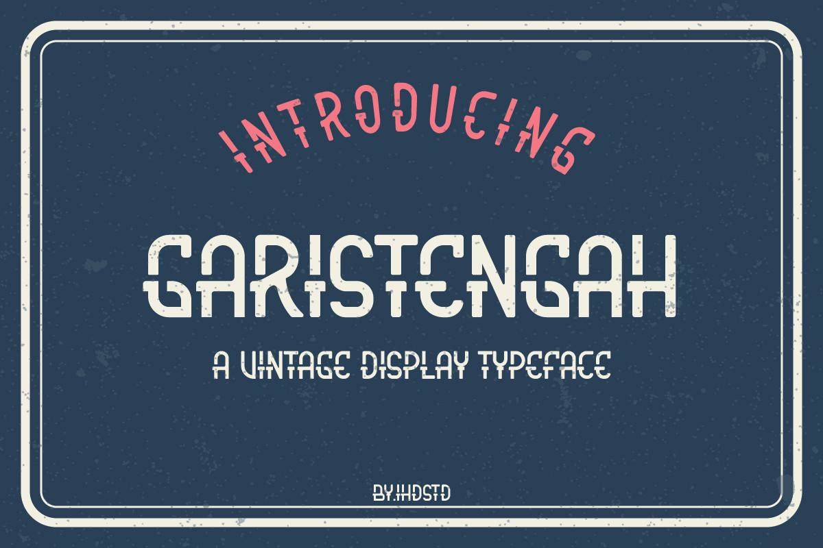 Garistengah Font
