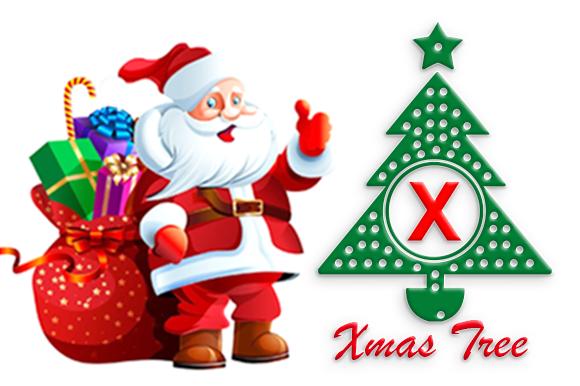 Xmas Tree Font