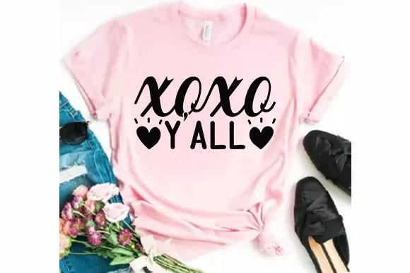 Valentine Svg Design, Xoxo Y’all