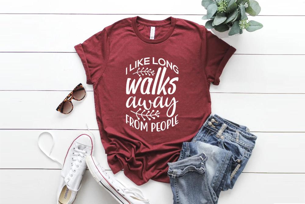 Sassy Svg Design, I Like Long Walks Away