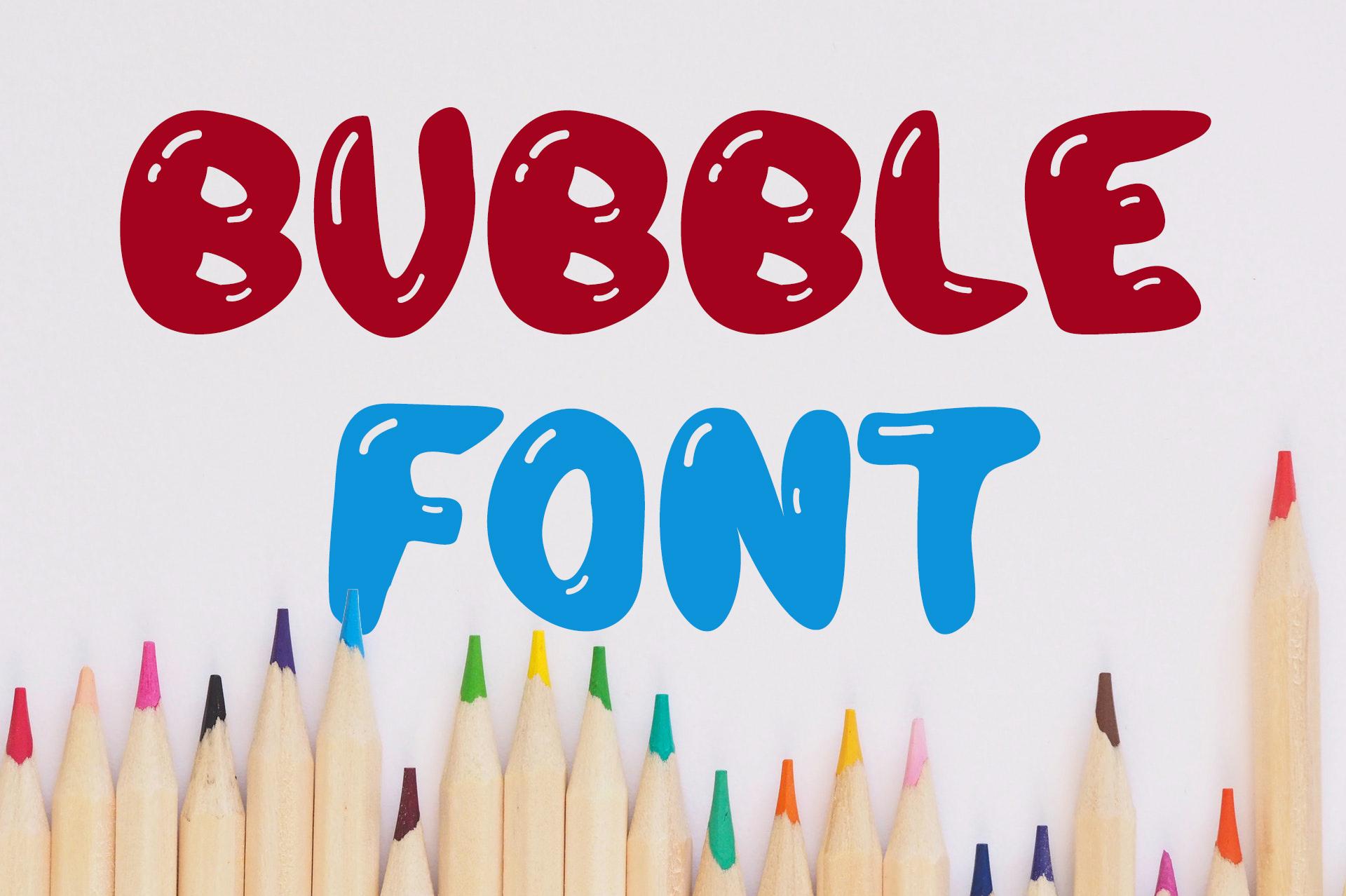 Bubble Font
