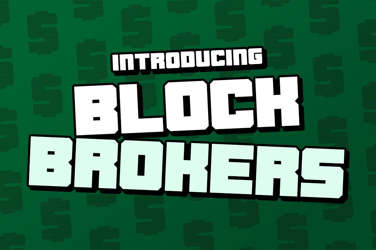 Blockbroker Font