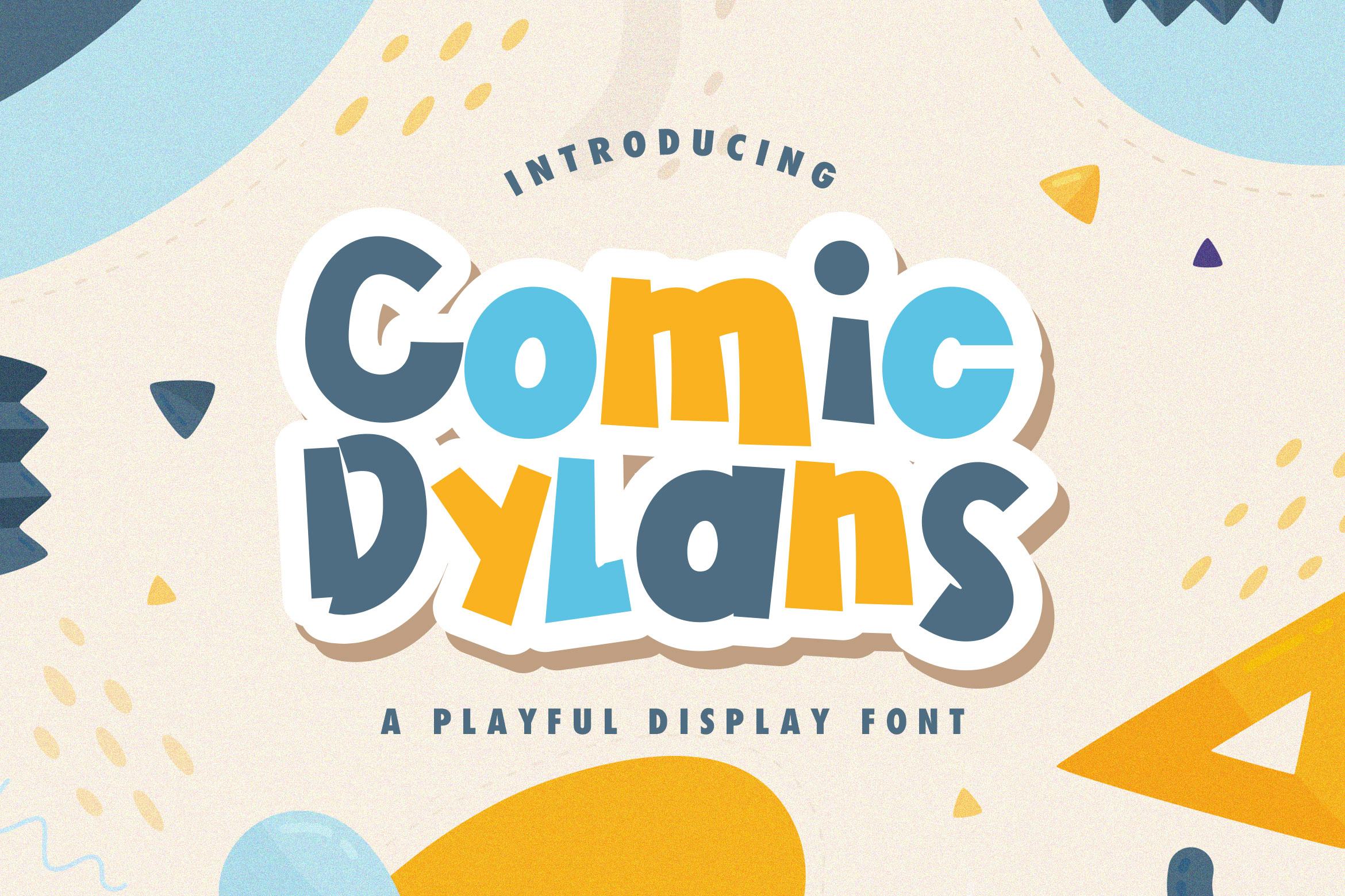 Comic Dylans Font