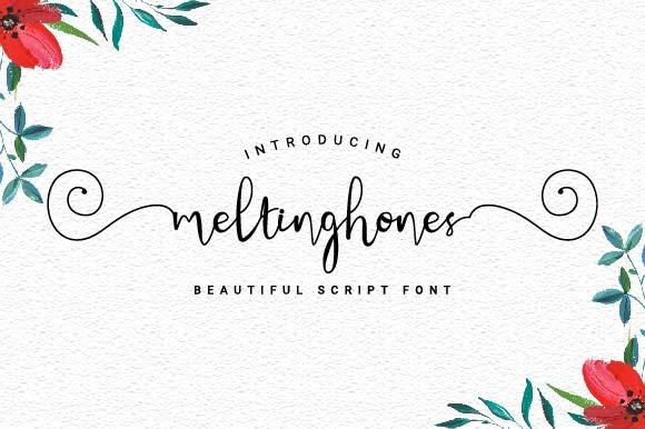 Meltinghones Font