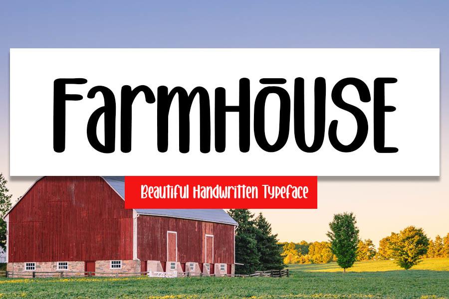 Farmhouse Font