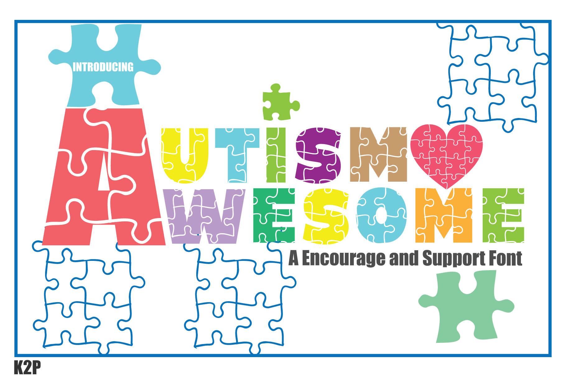 Autism Awesome Font
