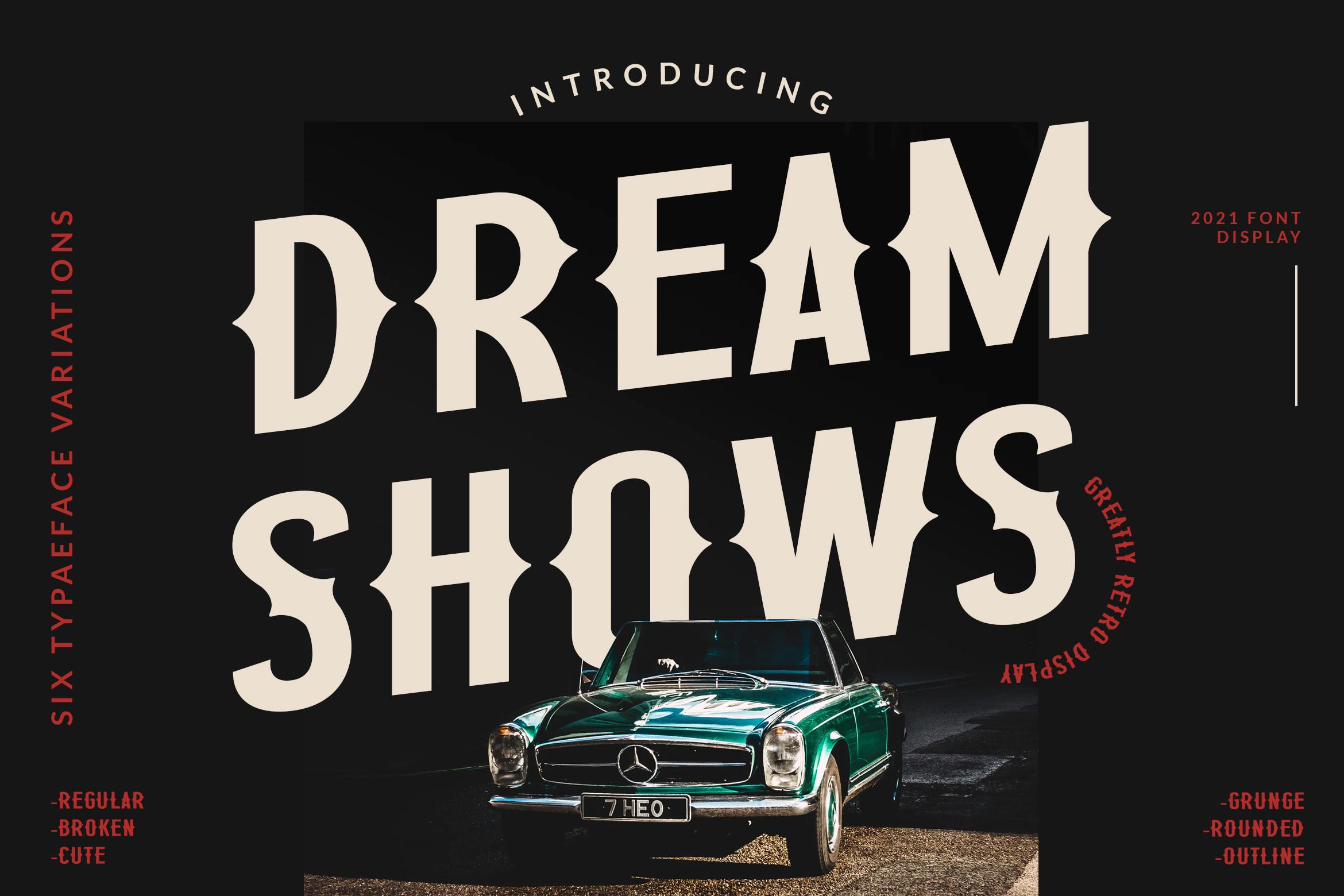 Dream Shows Font