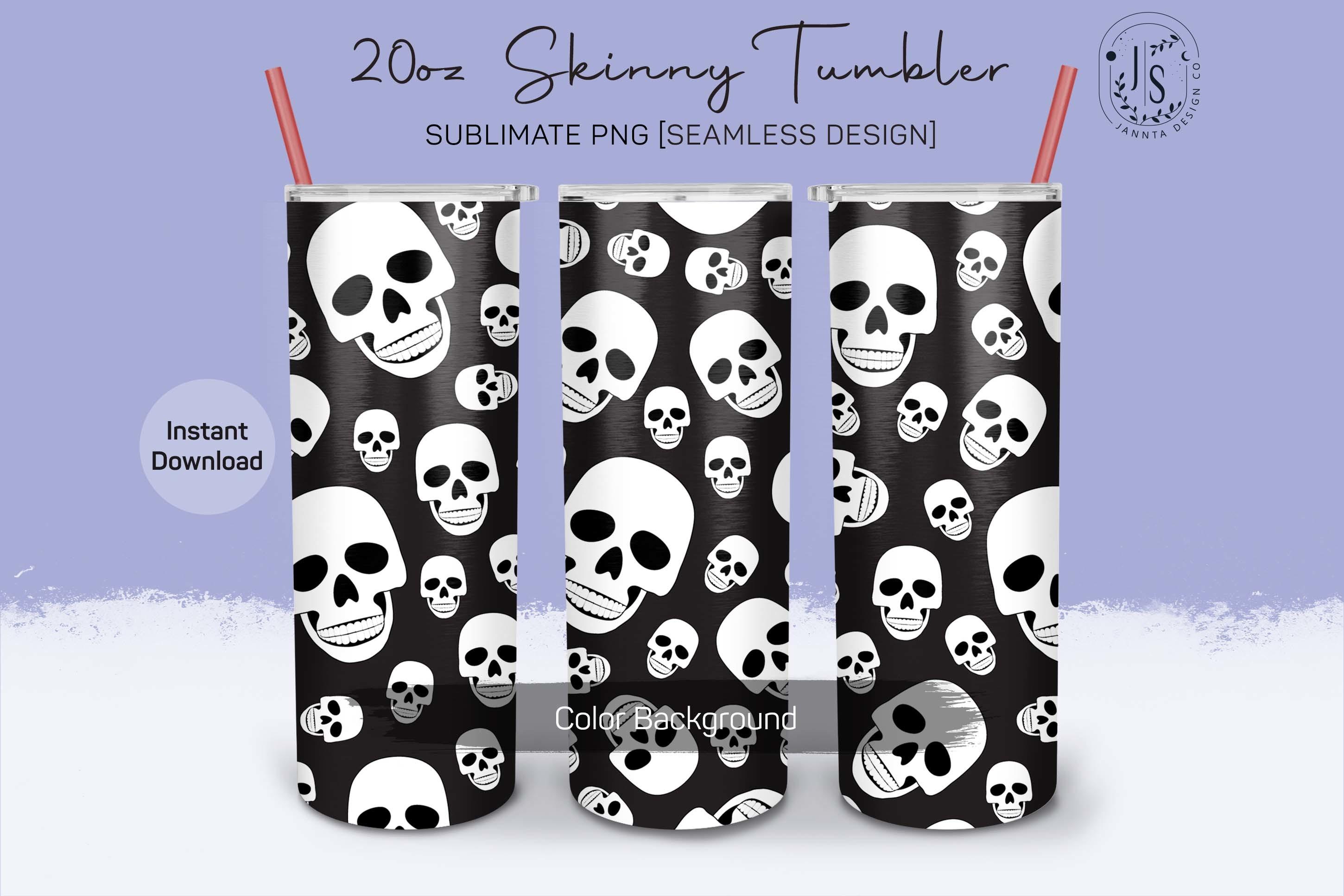 Horror Skulls 20oz Tumbler Sublimation