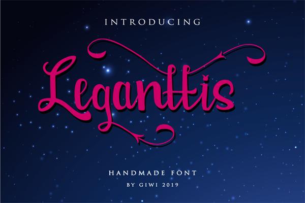 Leganttis Font