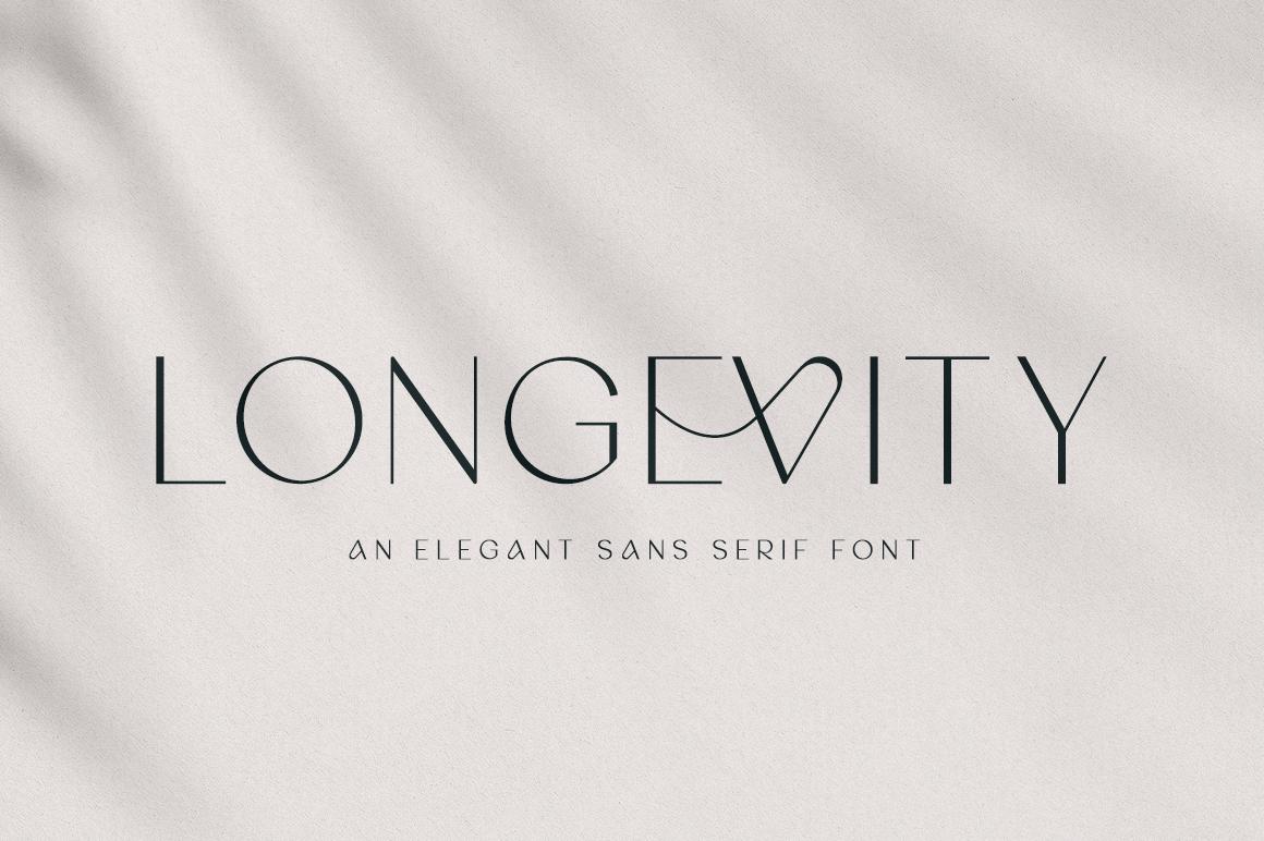 Longevity Font