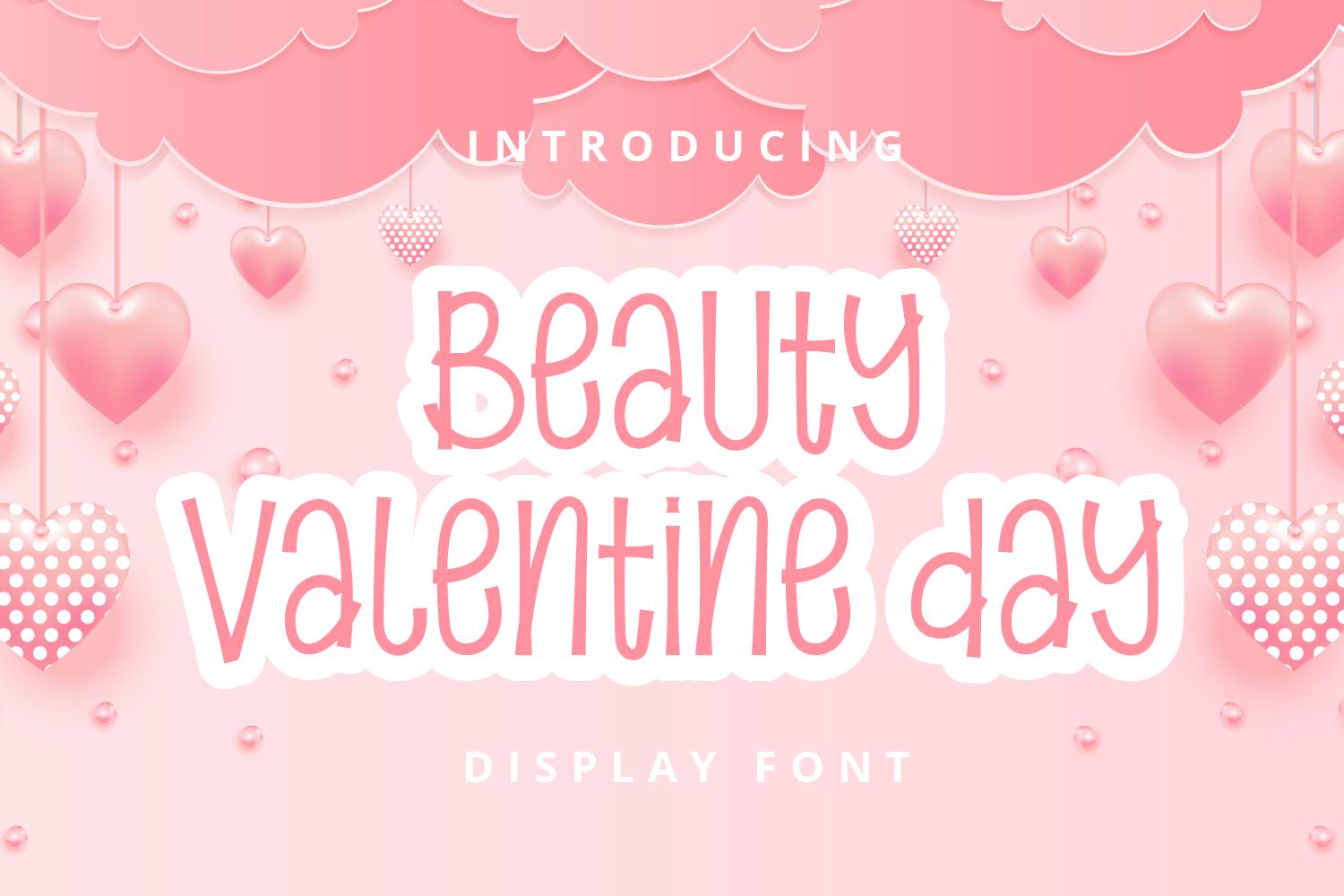 Beauty Valentine Day Font