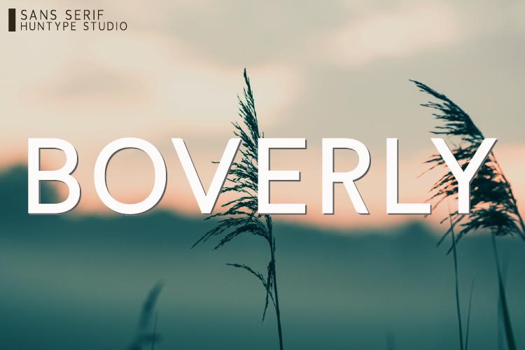 Boverly Font