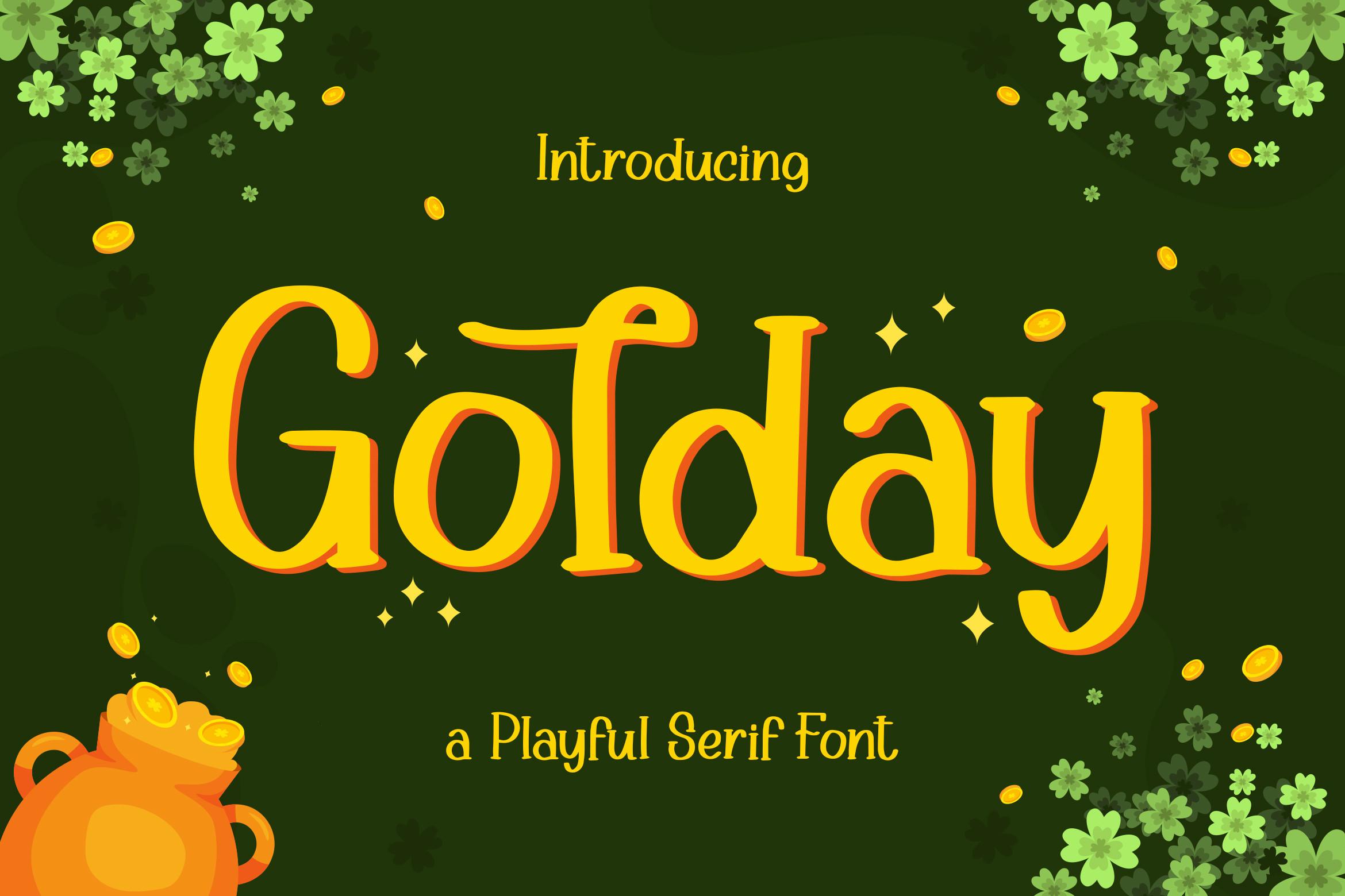Golday Font