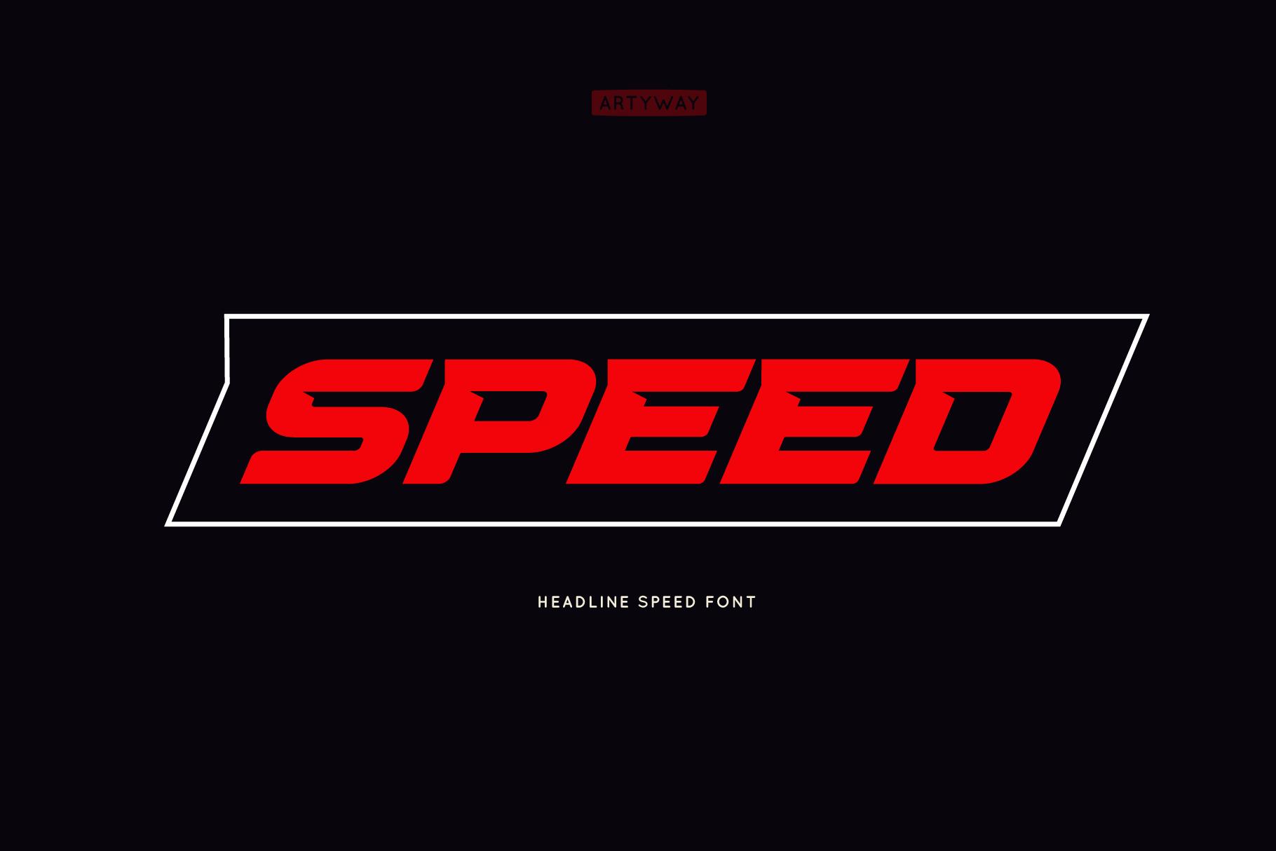 Speed Font