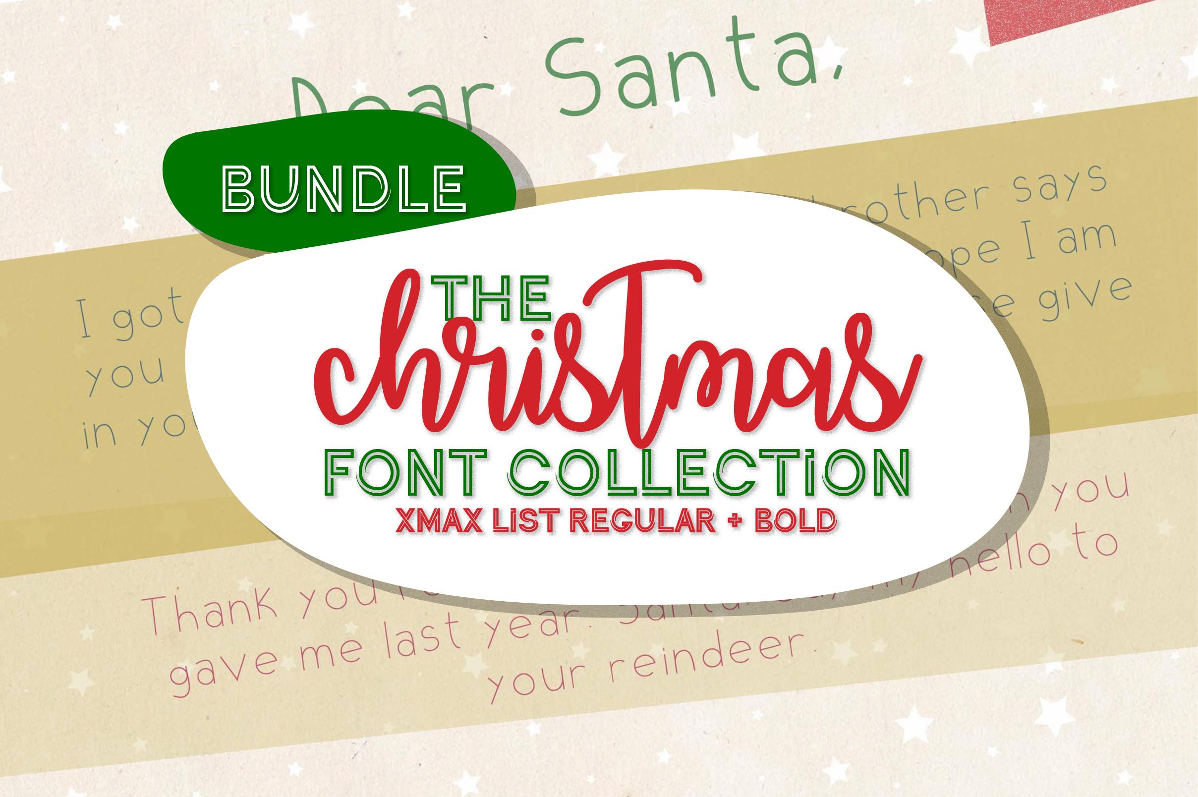 Christmas List Font
