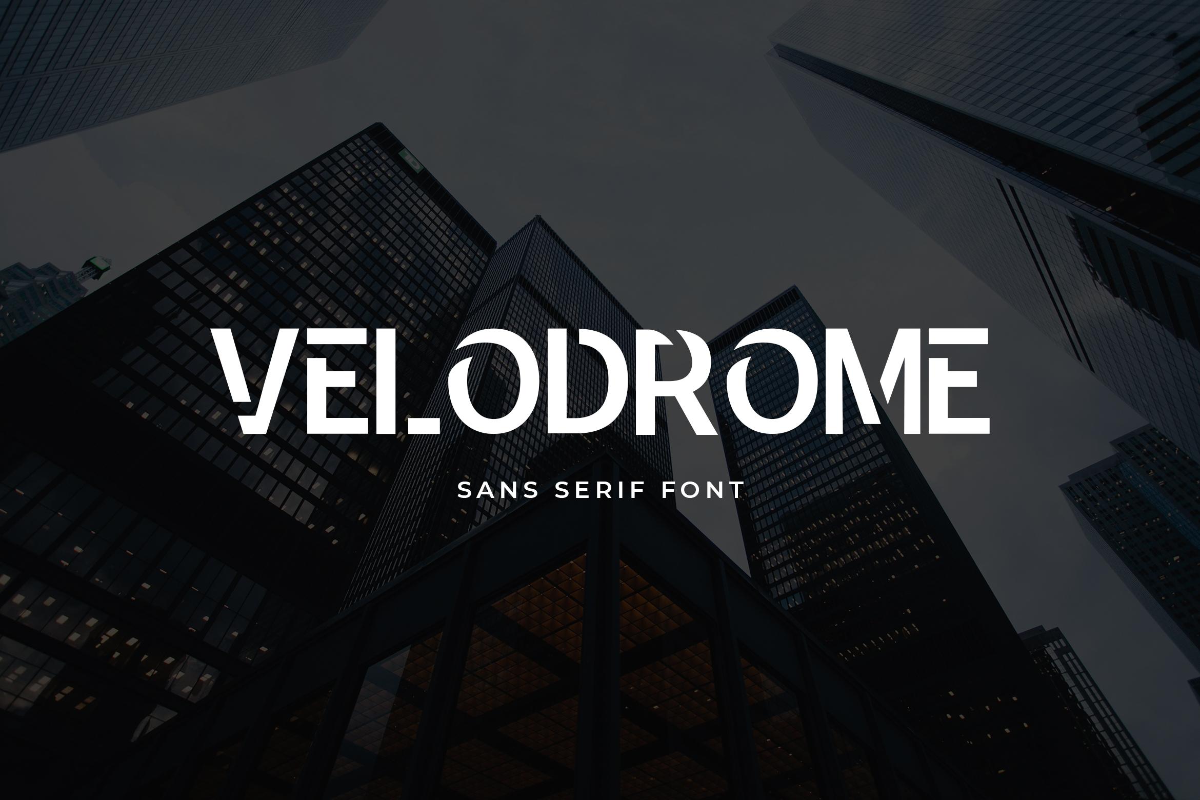Velodrome Font