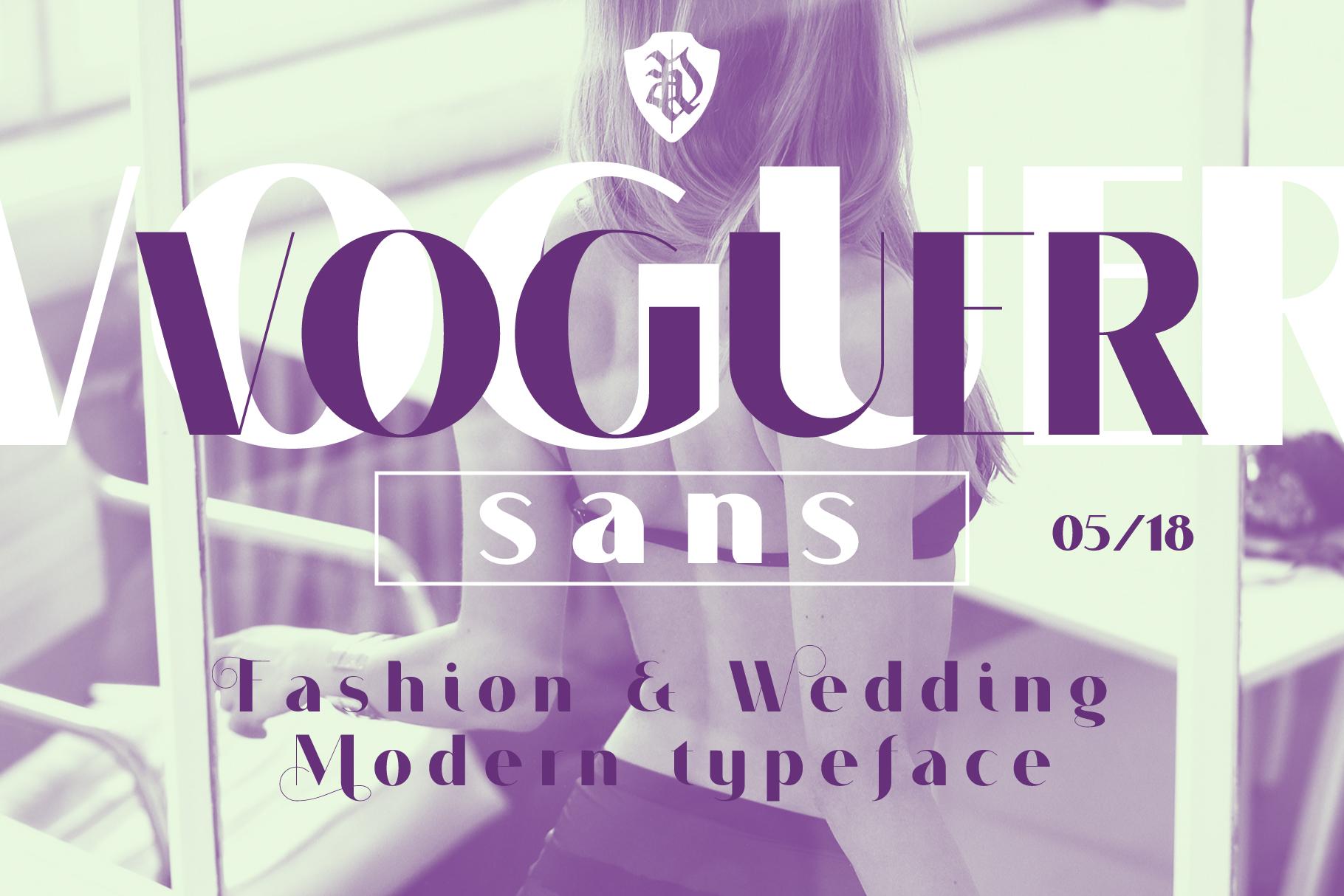 Voguer Font