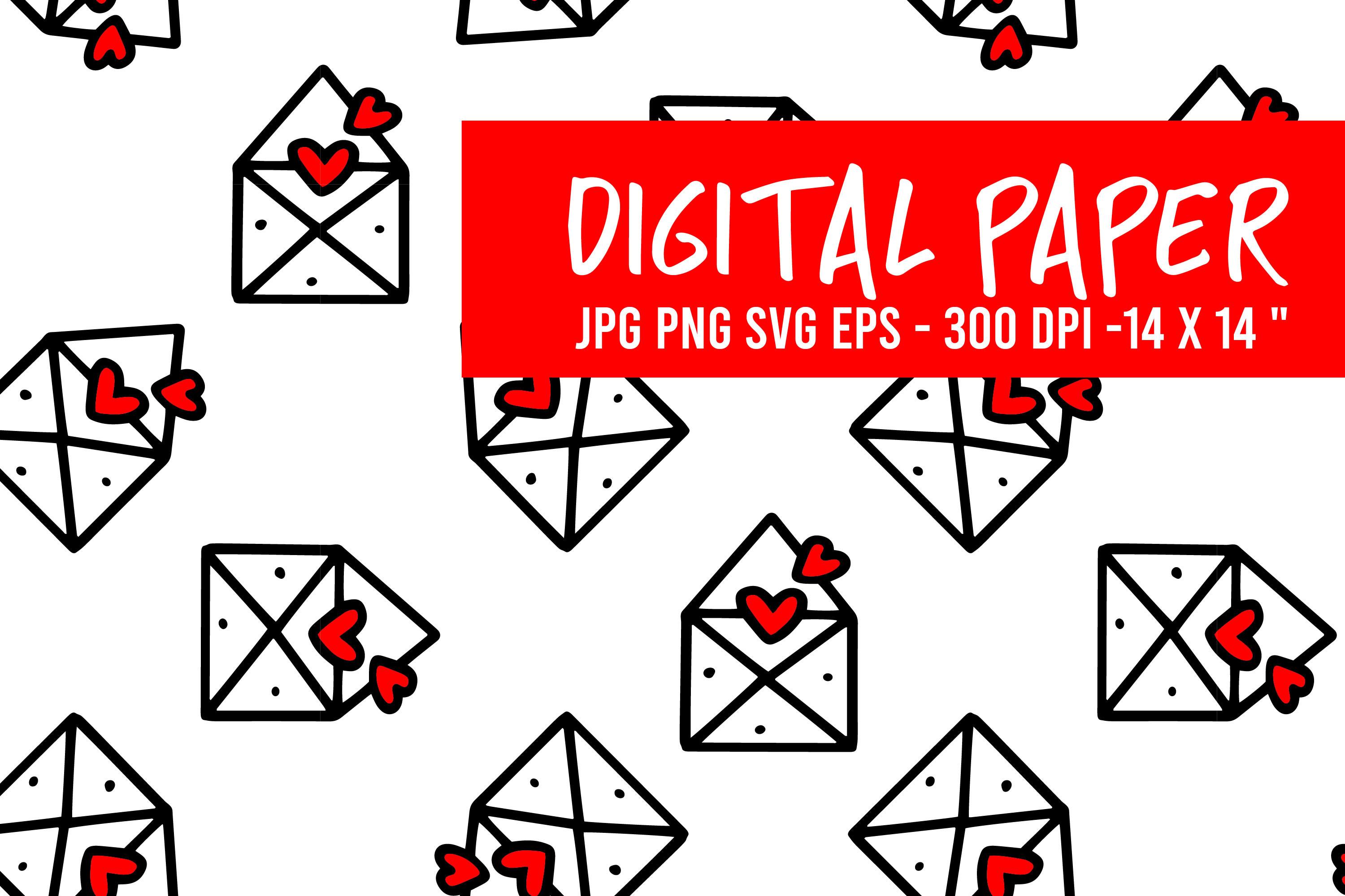 Seamless Pattern of Envelopes