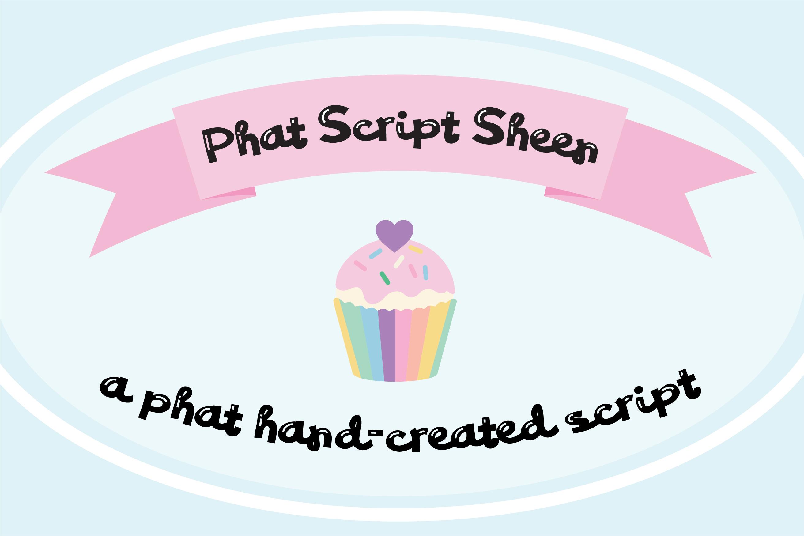 PN Phat Script Sheen Duo Font