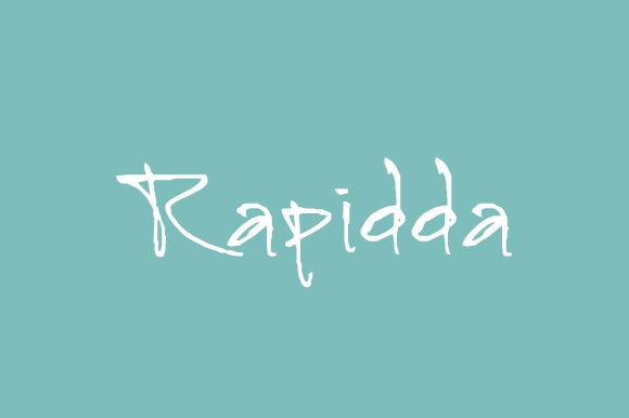 Rapidda Family Font