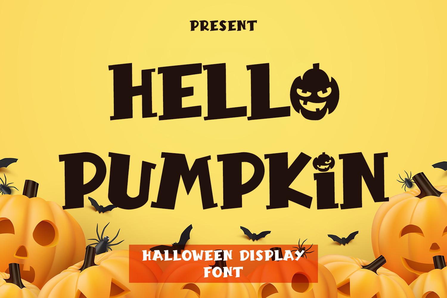 Hello Pumpkin Font