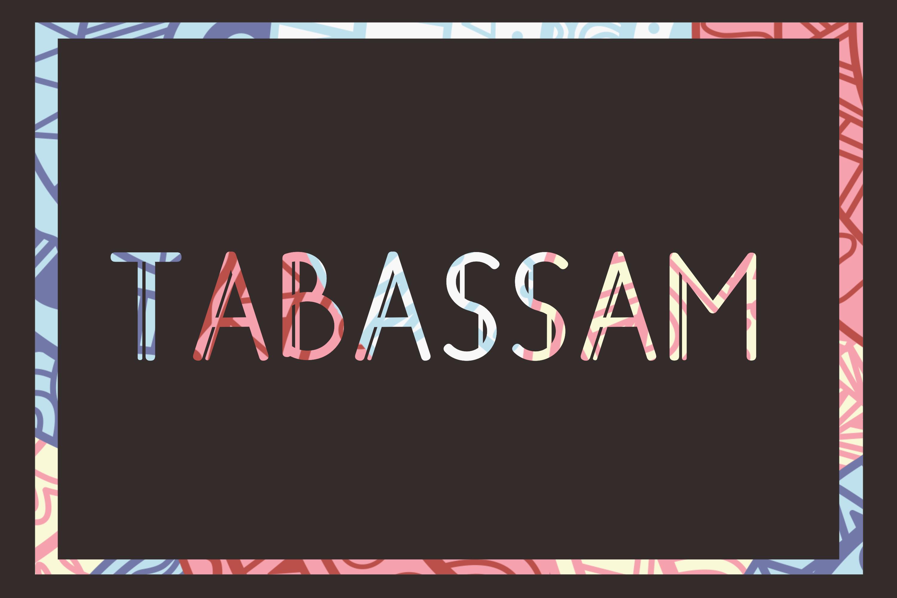 Tabassam Font