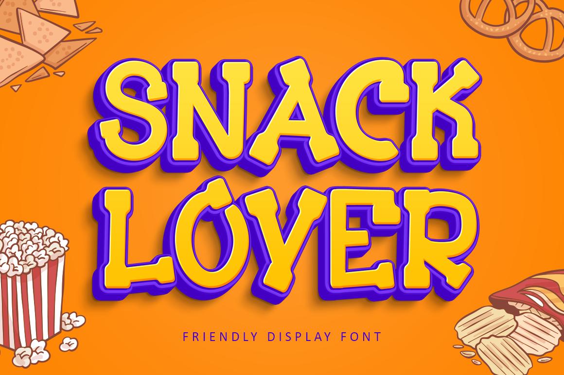 Snack Lover Font