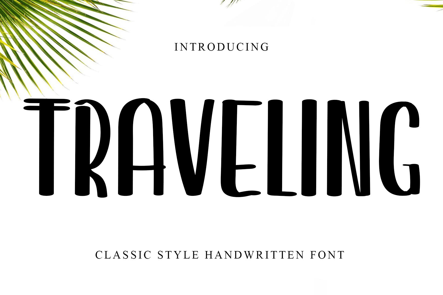 Traveling Font
