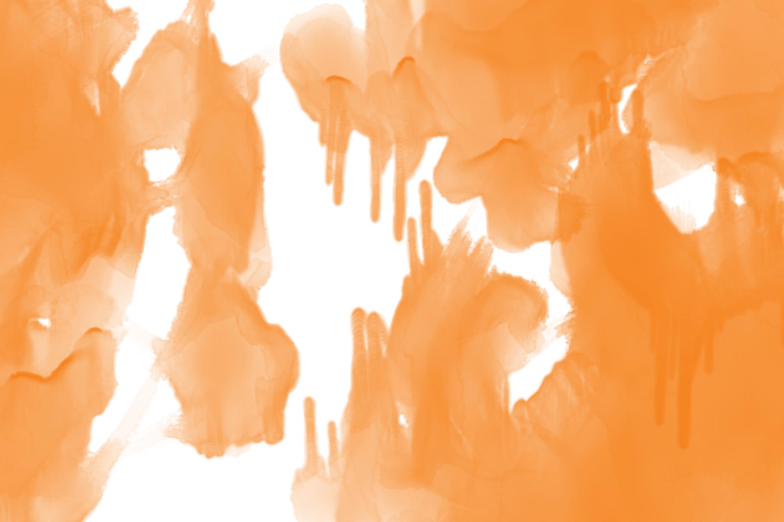 Watercolor Stains Wedding