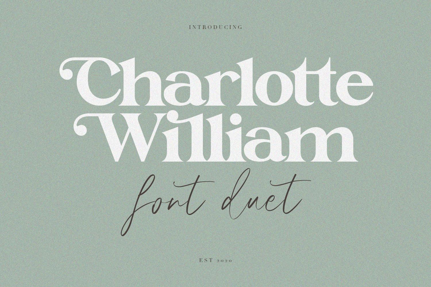 Charlotte William Font