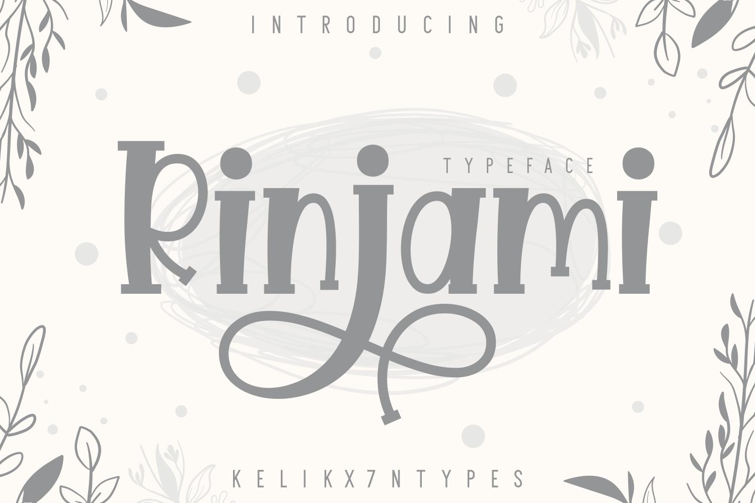 Rinjami Font