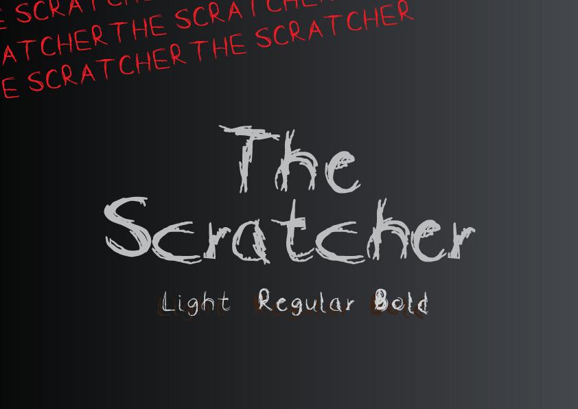 The Stratcher Font