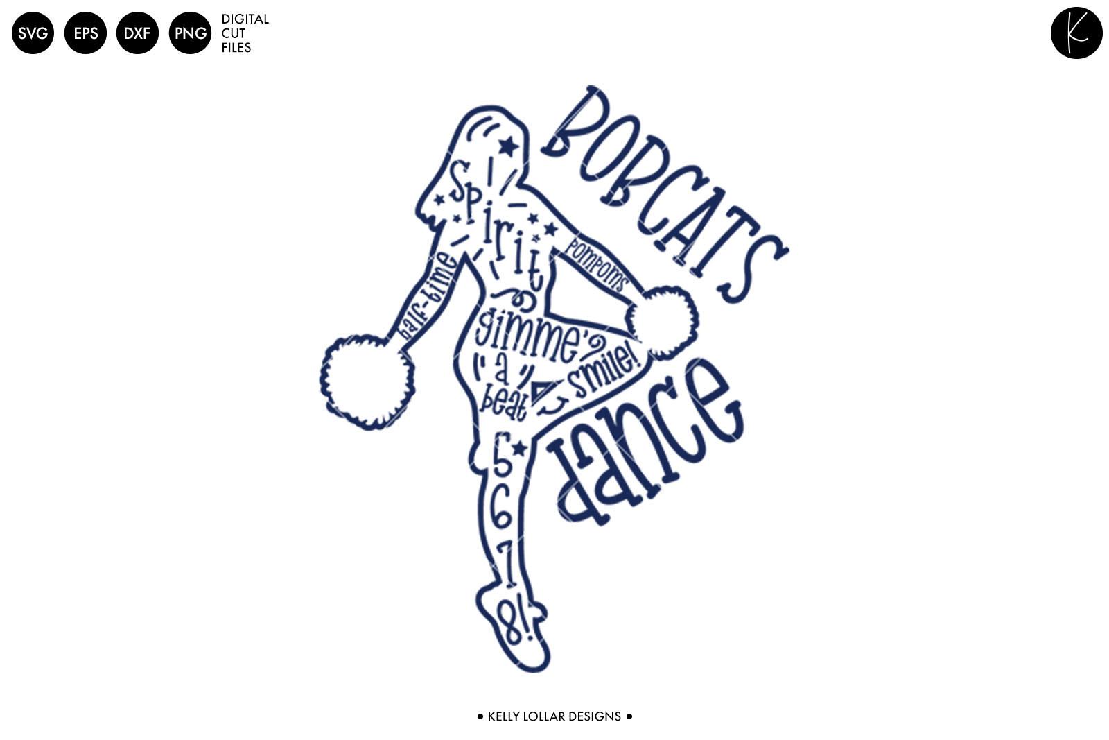 Bobcats Dance Word Art