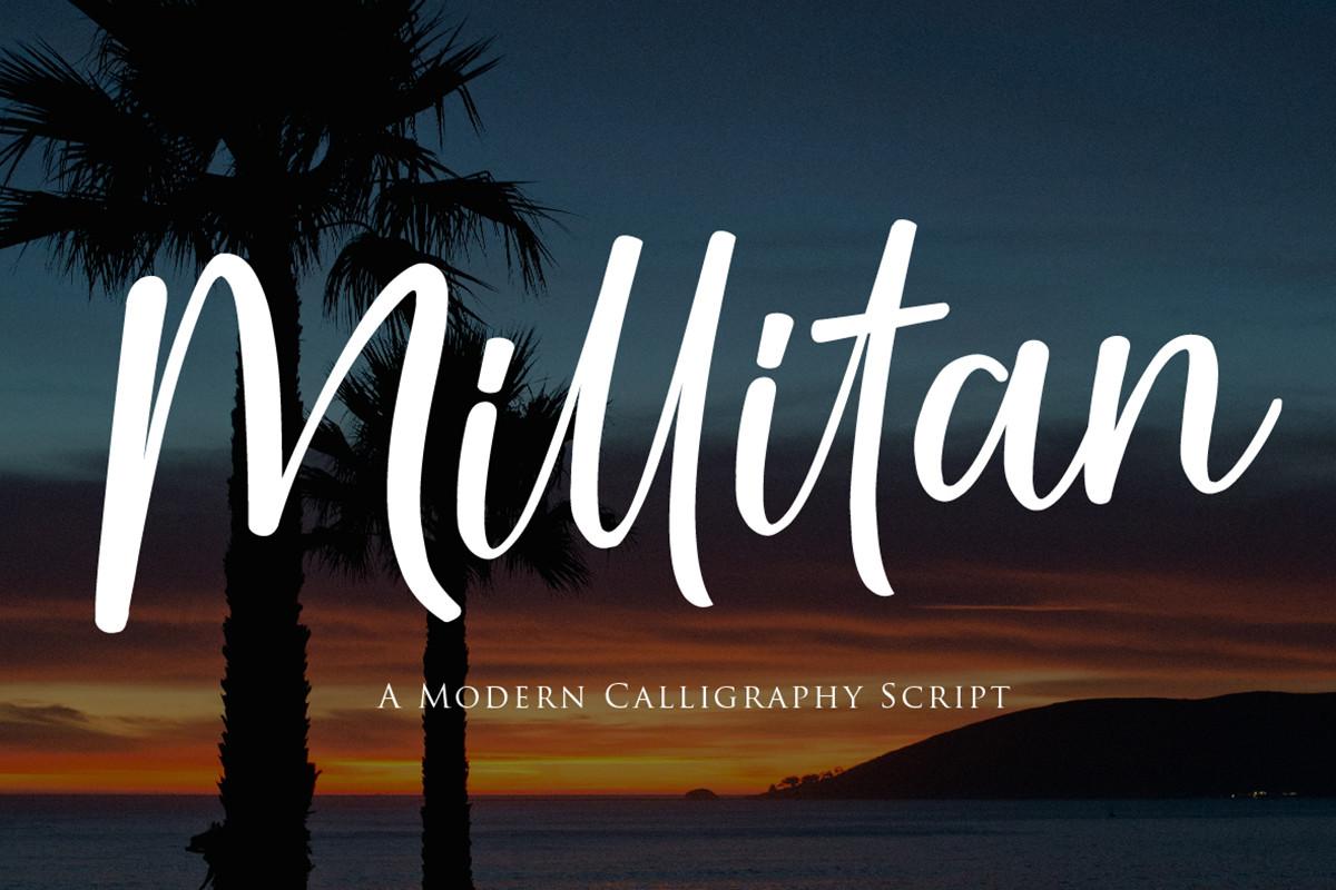 Millitan Font