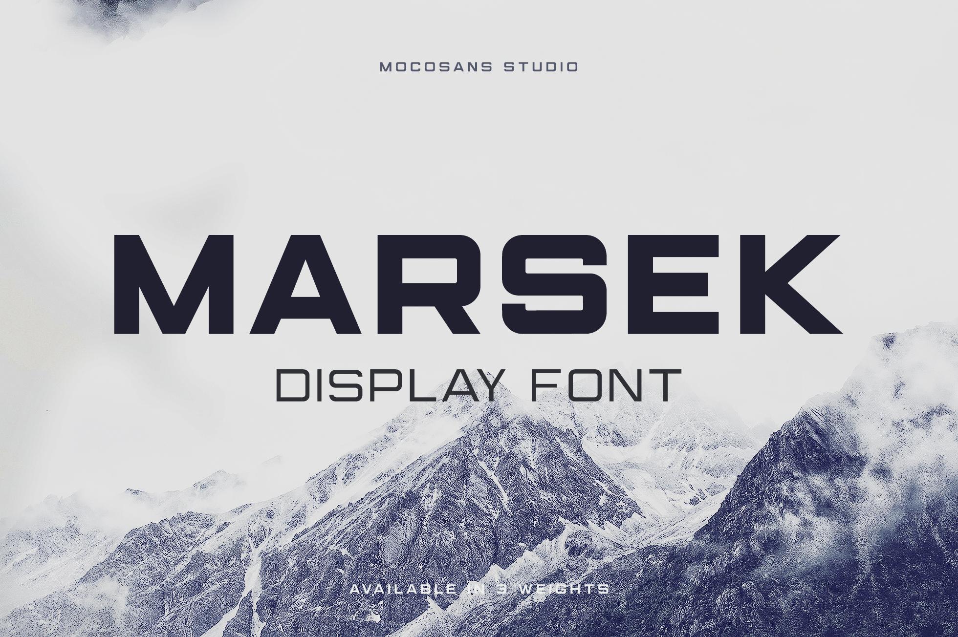 Marsek Font