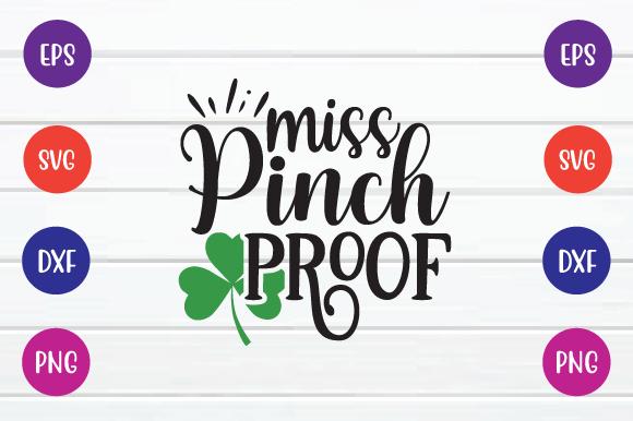 Miss Pinch Proof Svg